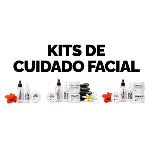 kits de cuidado facial justine